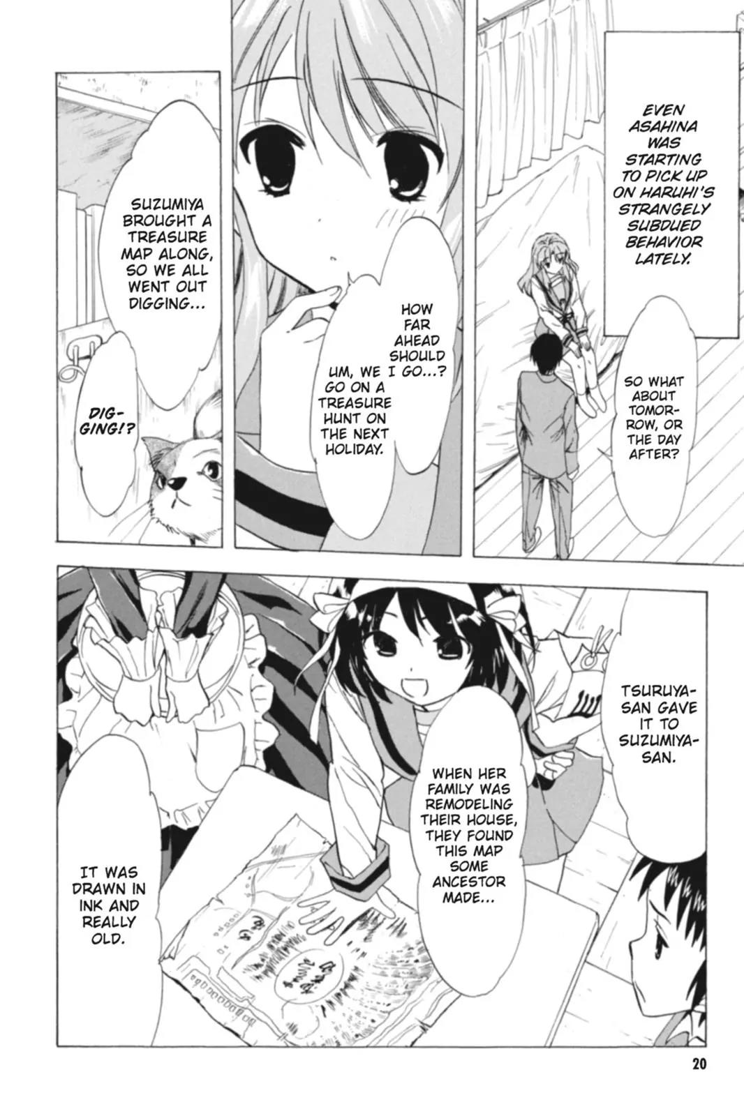 Suzumiya Haruhi no Yuuutsu Chapter 70 page 22 - Chapter 70: The Intrigues of Haruhi Suzumiya II