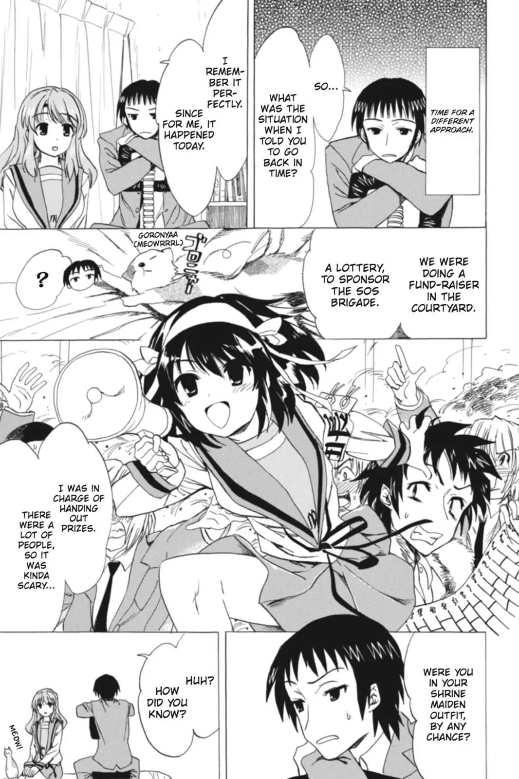 Suzumiya Haruhi no Yuuutsu Chapter 70 page 25 - Chapter 70: The Intrigues of Haruhi Suzumiya II