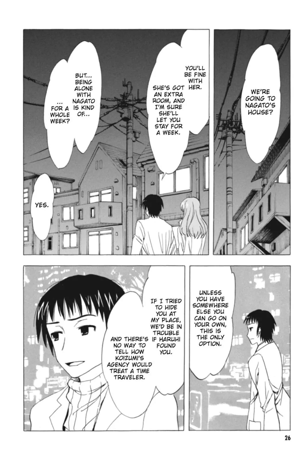Suzumiya Haruhi no Yuuutsu Chapter 70 page 28 - Chapter 70: The Intrigues of Haruhi Suzumiya II