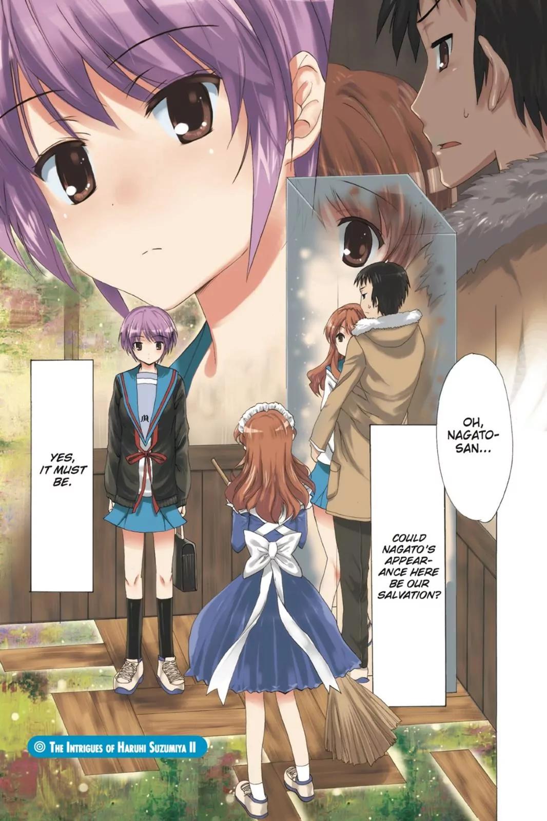 Suzumiya Haruhi no Yuuutsu Chapter 70 page 3 - Chapter 70: The Intrigues of Haruhi Suzumiya II