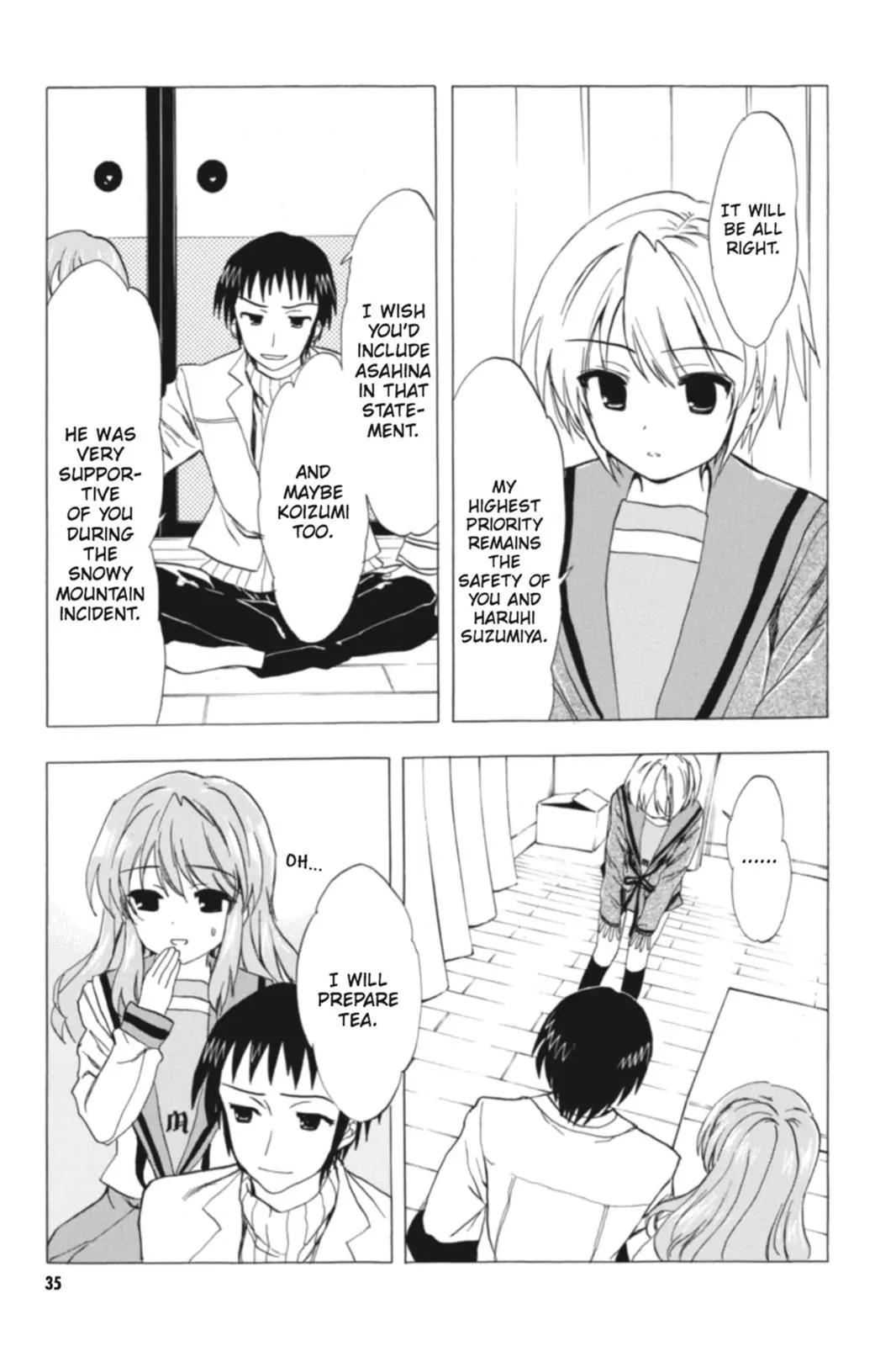 Suzumiya Haruhi no Yuuutsu Chapter 70 page 37 - Chapter 70: The Intrigues of Haruhi Suzumiya II