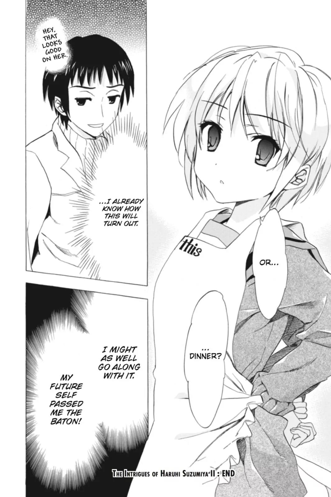 Suzumiya Haruhi no Yuuutsu Chapter 70 page 38 - Chapter 70: The Intrigues of Haruhi Suzumiya II