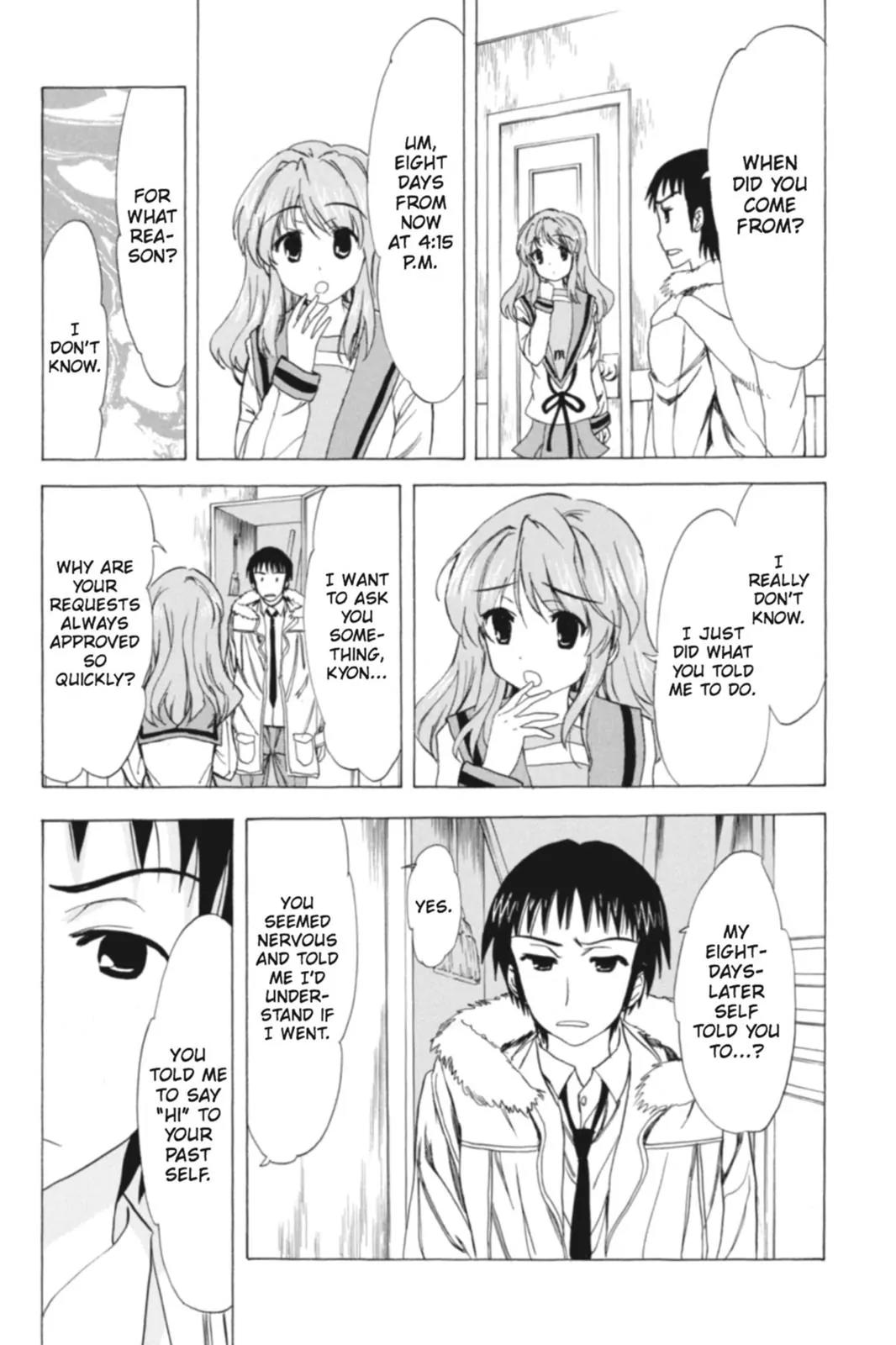 Suzumiya Haruhi no Yuuutsu Chapter 70 page 9 - Chapter 70: The Intrigues of Haruhi Suzumiya II