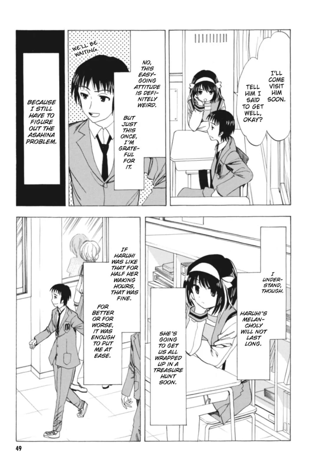Suzumiya Haruhi no Yuuutsu Chapter 71 page 11 - Chapter 71: The Intrigues of Haruhi Suzumiya III
