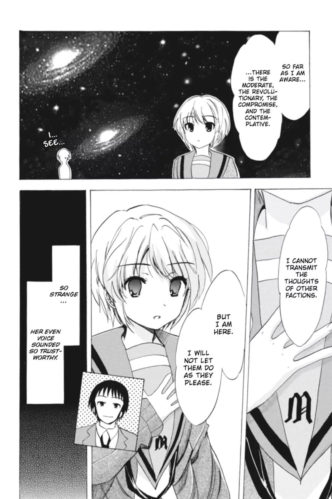 Suzumiya Haruhi no Yuuutsu Chapter 71 page 14 - Chapter 71: The Intrigues of Haruhi Suzumiya III
