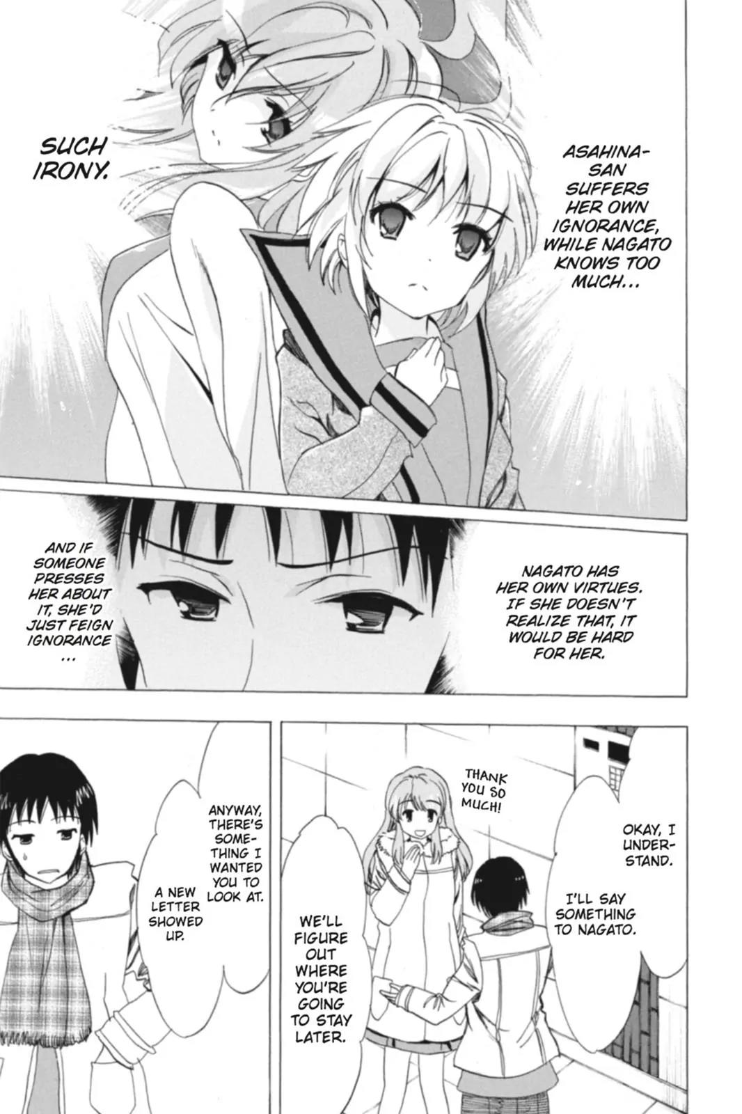 Suzumiya Haruhi no Yuuutsu Chapter 71 page 25 - Chapter 71: The Intrigues of Haruhi Suzumiya III