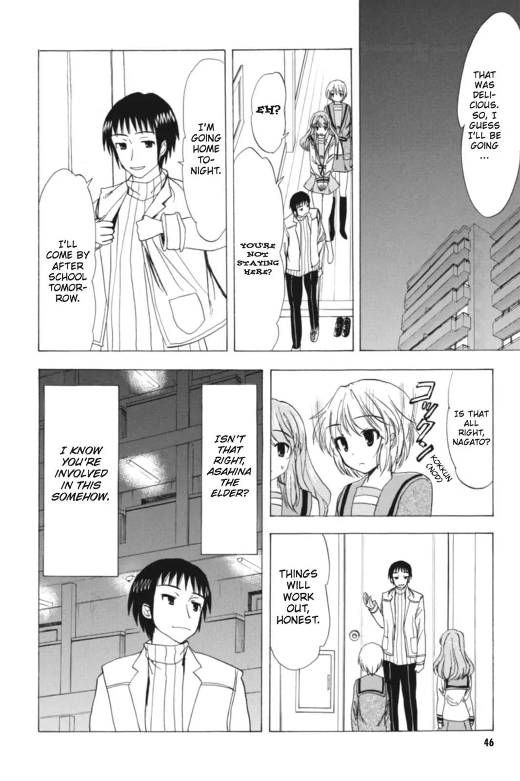 Suzumiya Haruhi no Yuuutsu Chapter 71 page 8 - Chapter 71: The Intrigues of Haruhi Suzumiya III