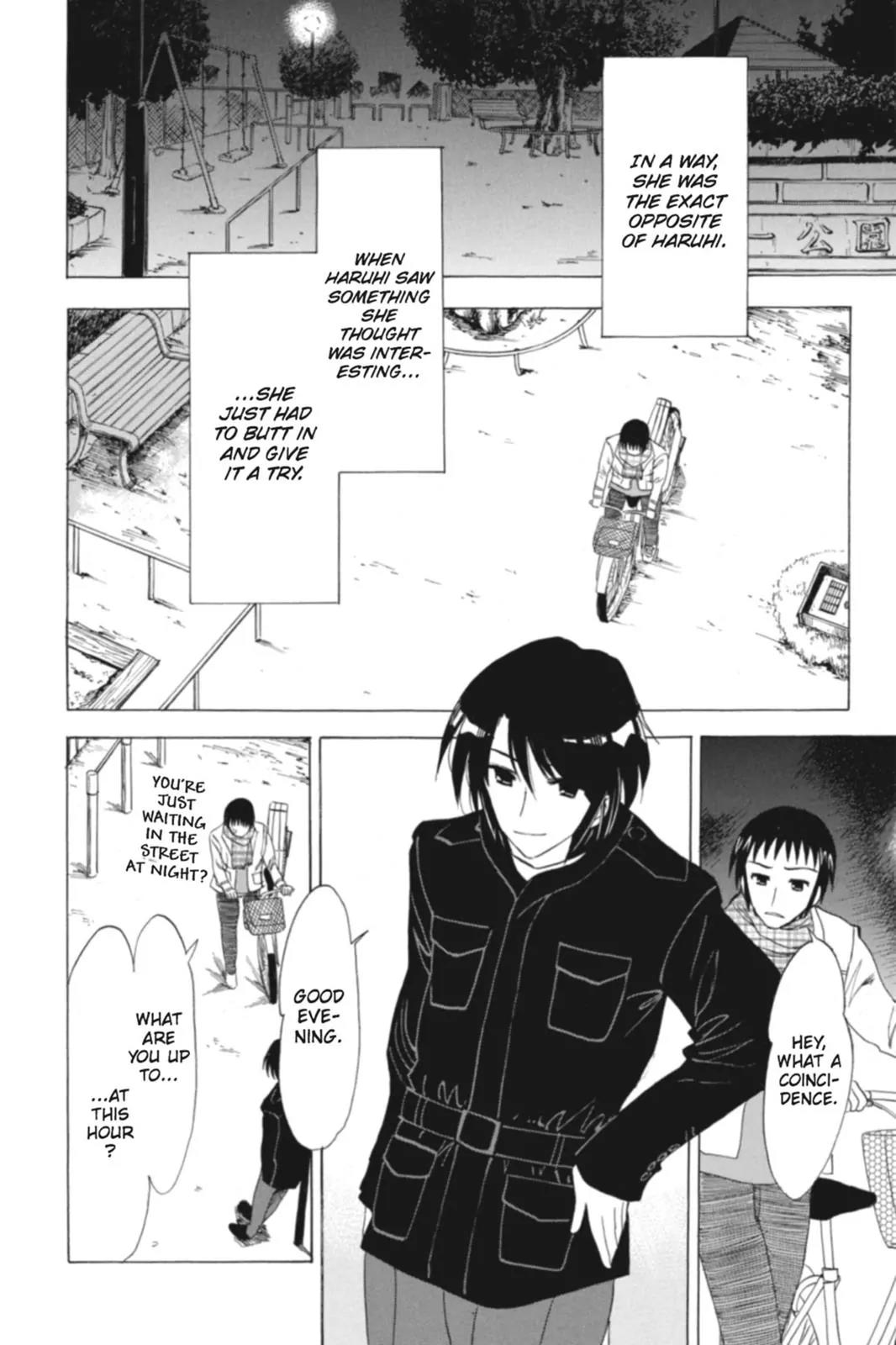 Suzumiya Haruhi no Yuuutsu Chapter 72 page 18 - Chapter 72: The Intrigues of Haruhi Suzumiya IV
