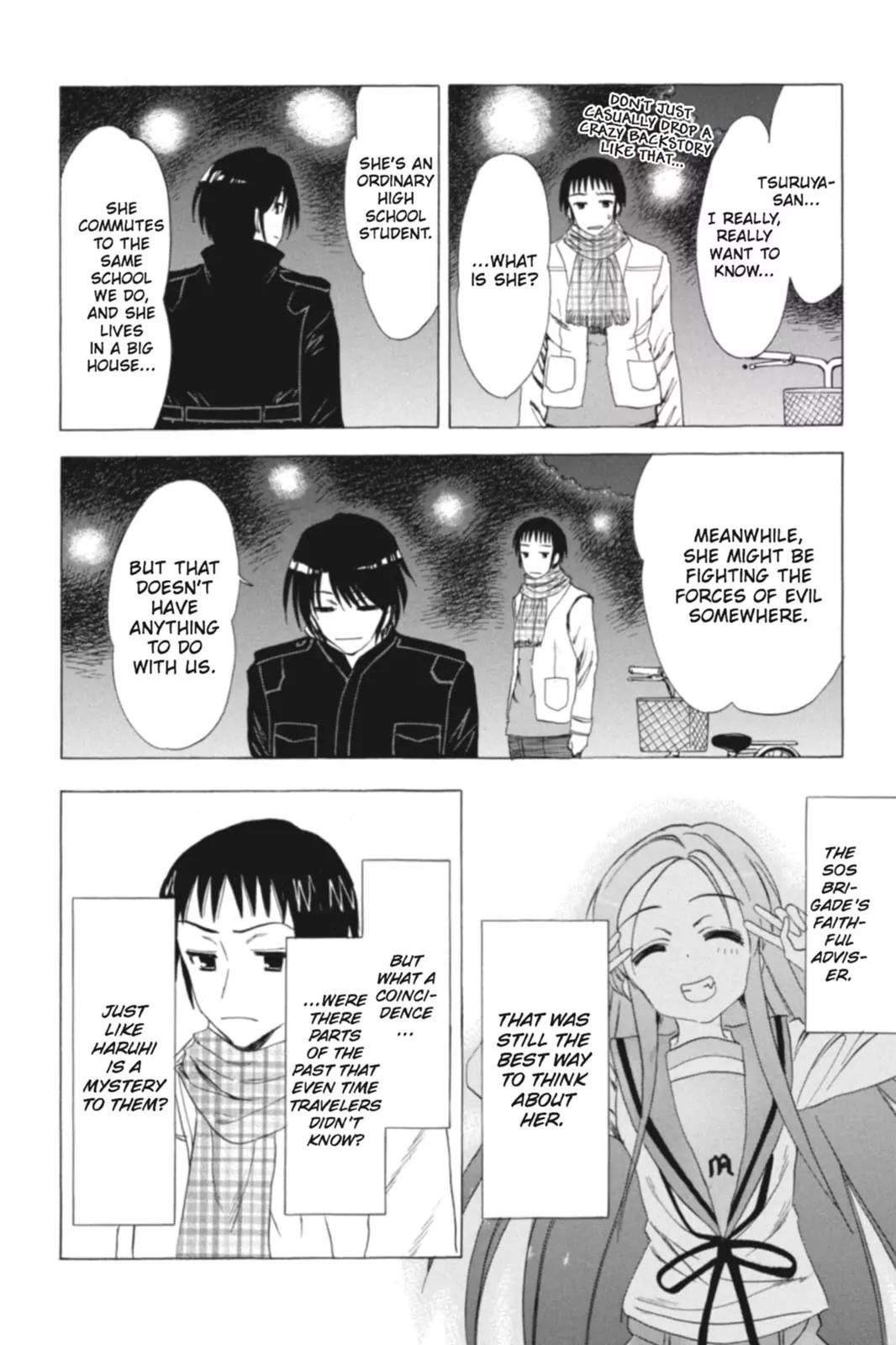 Suzumiya Haruhi no Yuuutsu Chapter 72 page 22 - Chapter 72: The Intrigues of Haruhi Suzumiya IV