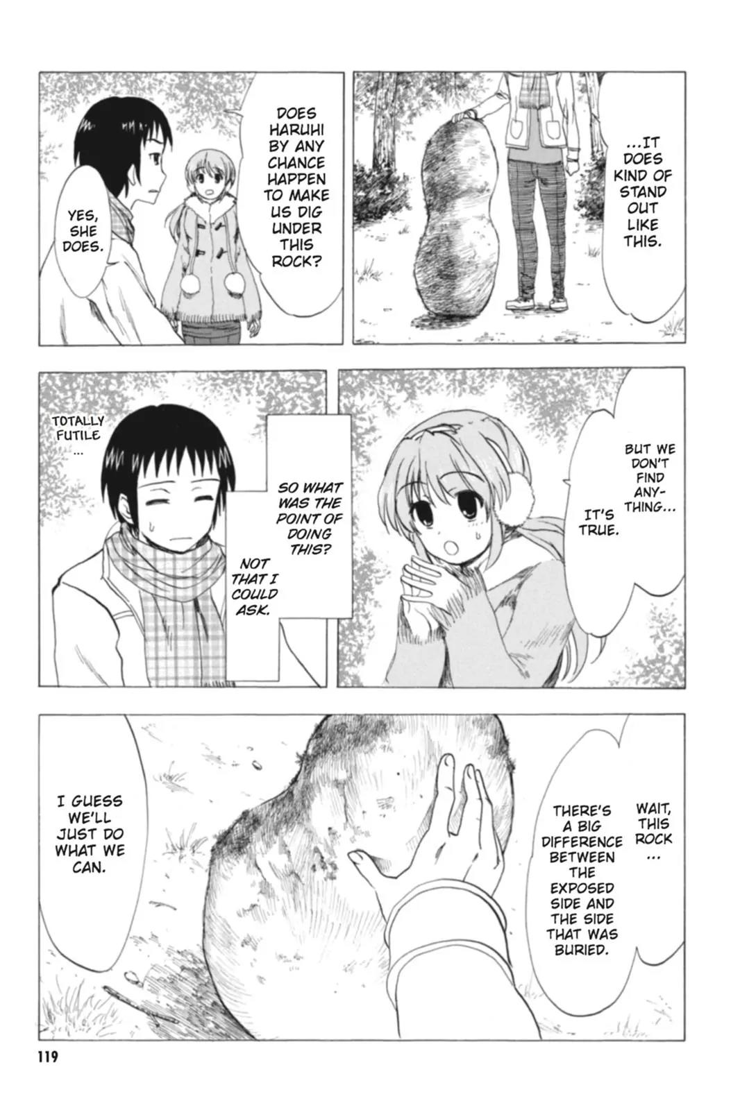 Suzumiya Haruhi no Yuuutsu Chapter 73 page 16 - Chapter 73: The Intrigues of Haruhi Suzumiya V