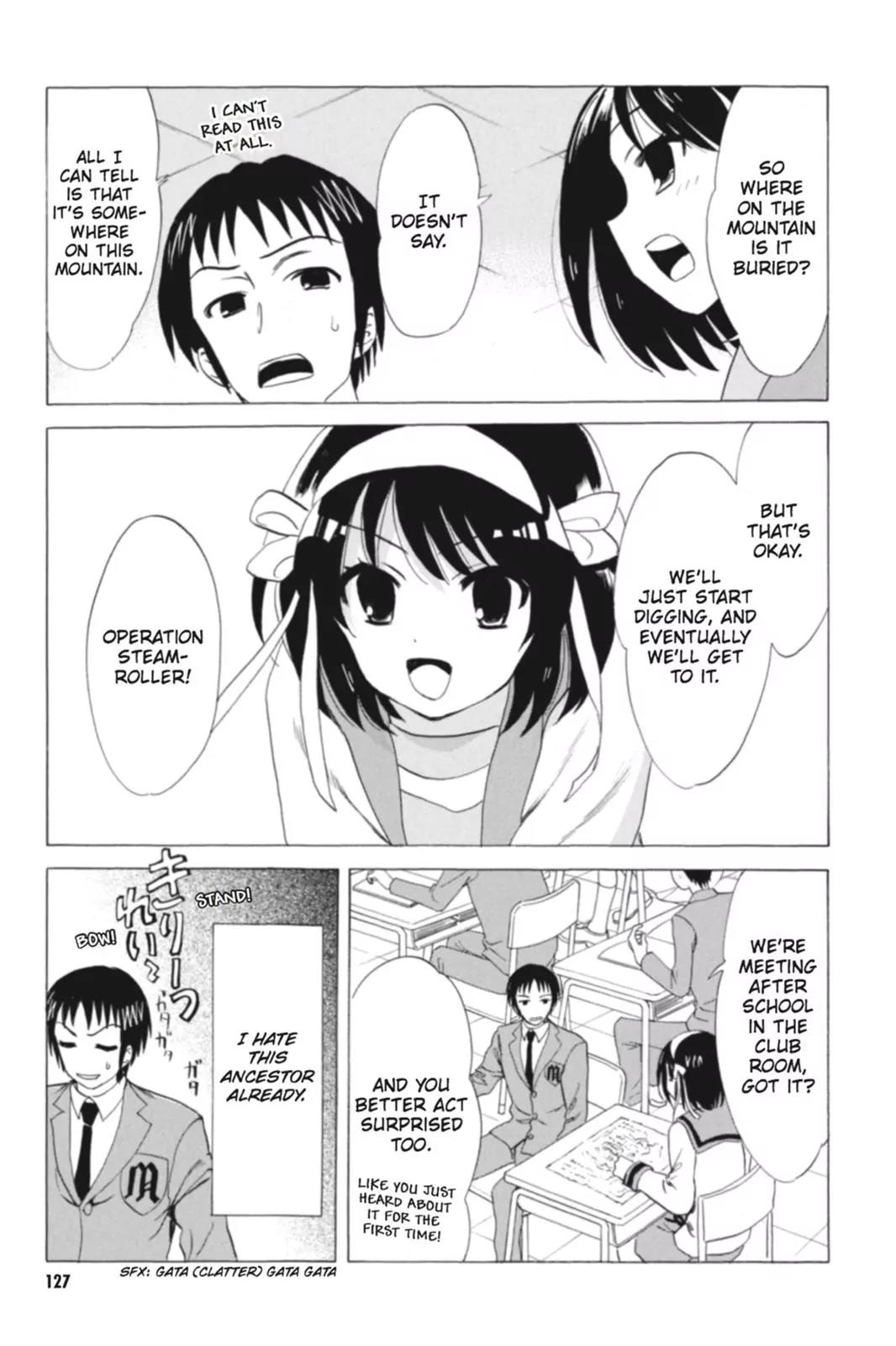 Suzumiya Haruhi no Yuuutsu Chapter 73 page 24 - Chapter 73: The Intrigues of Haruhi Suzumiya V