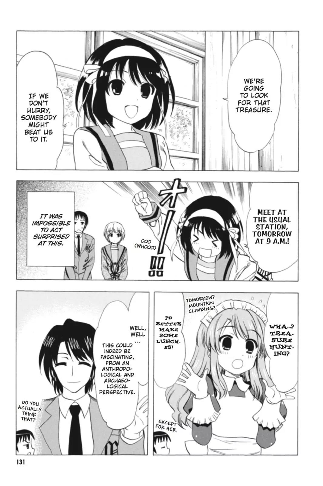 Suzumiya Haruhi no Yuuutsu Chapter 73 page 28 - Chapter 73: The Intrigues of Haruhi Suzumiya V