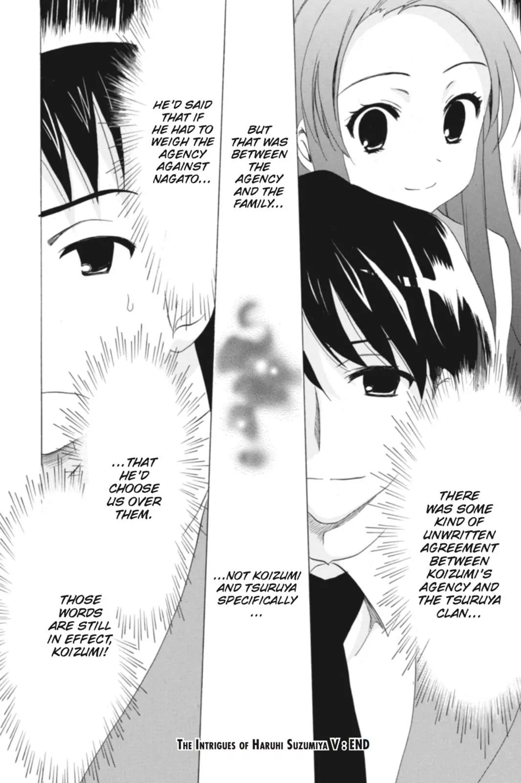 Suzumiya Haruhi no Yuuutsu Chapter 73 page 31 - Chapter 73: The Intrigues of Haruhi Suzumiya V
