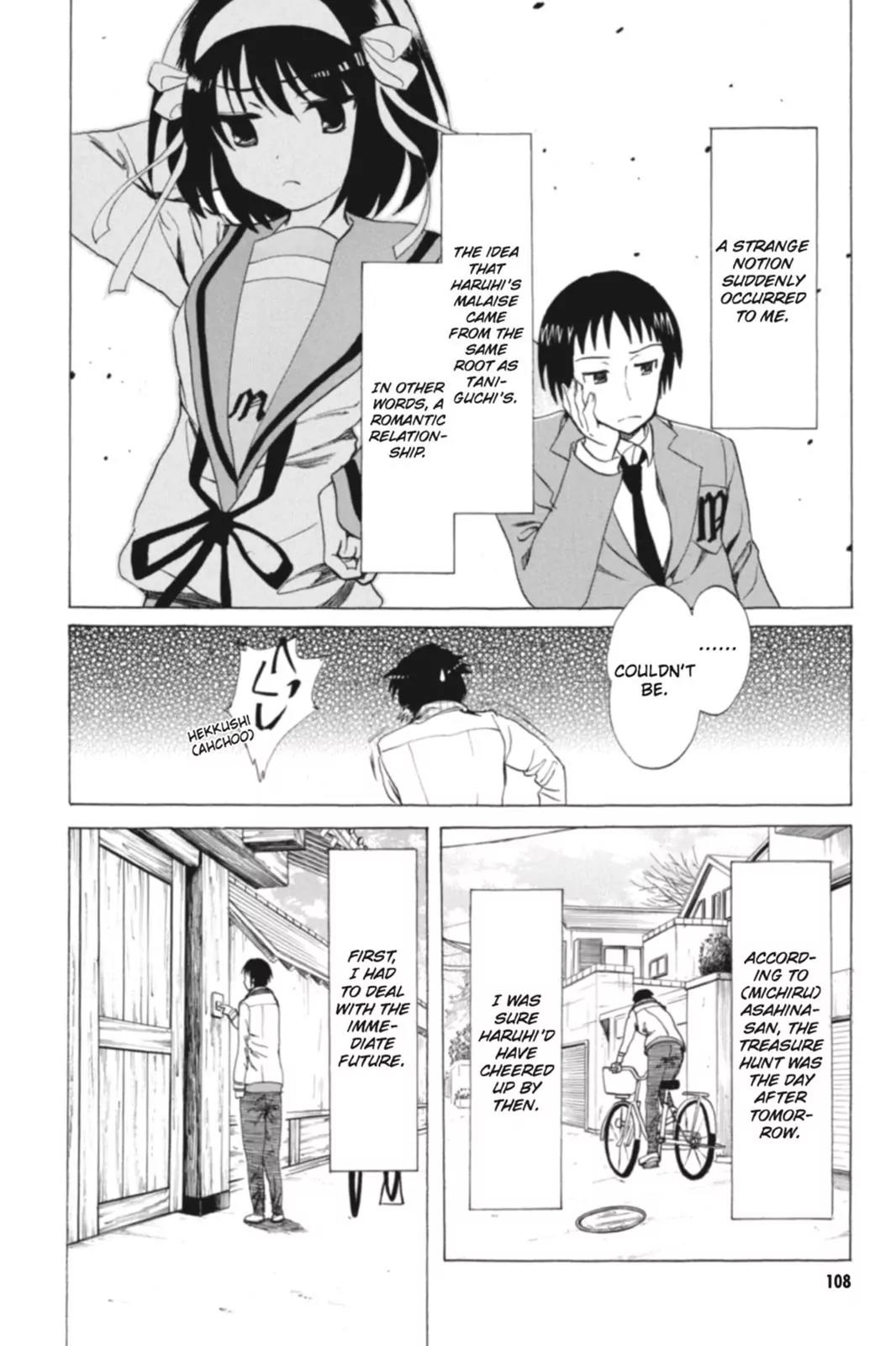 Suzumiya Haruhi no Yuuutsu Chapter 73 page 5 - Chapter 73: The Intrigues of Haruhi Suzumiya V
