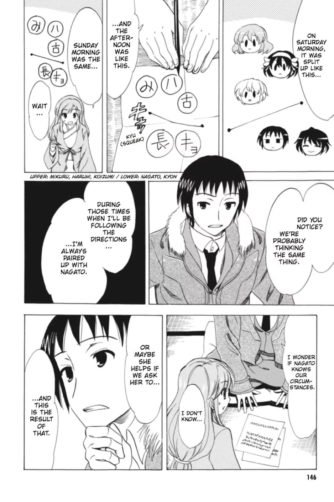 Suzumiya Haruhi no Yuuutsu Chapter 74 page 11 - Chapter 74: The Intrigues of Haruhi Suzumiya V