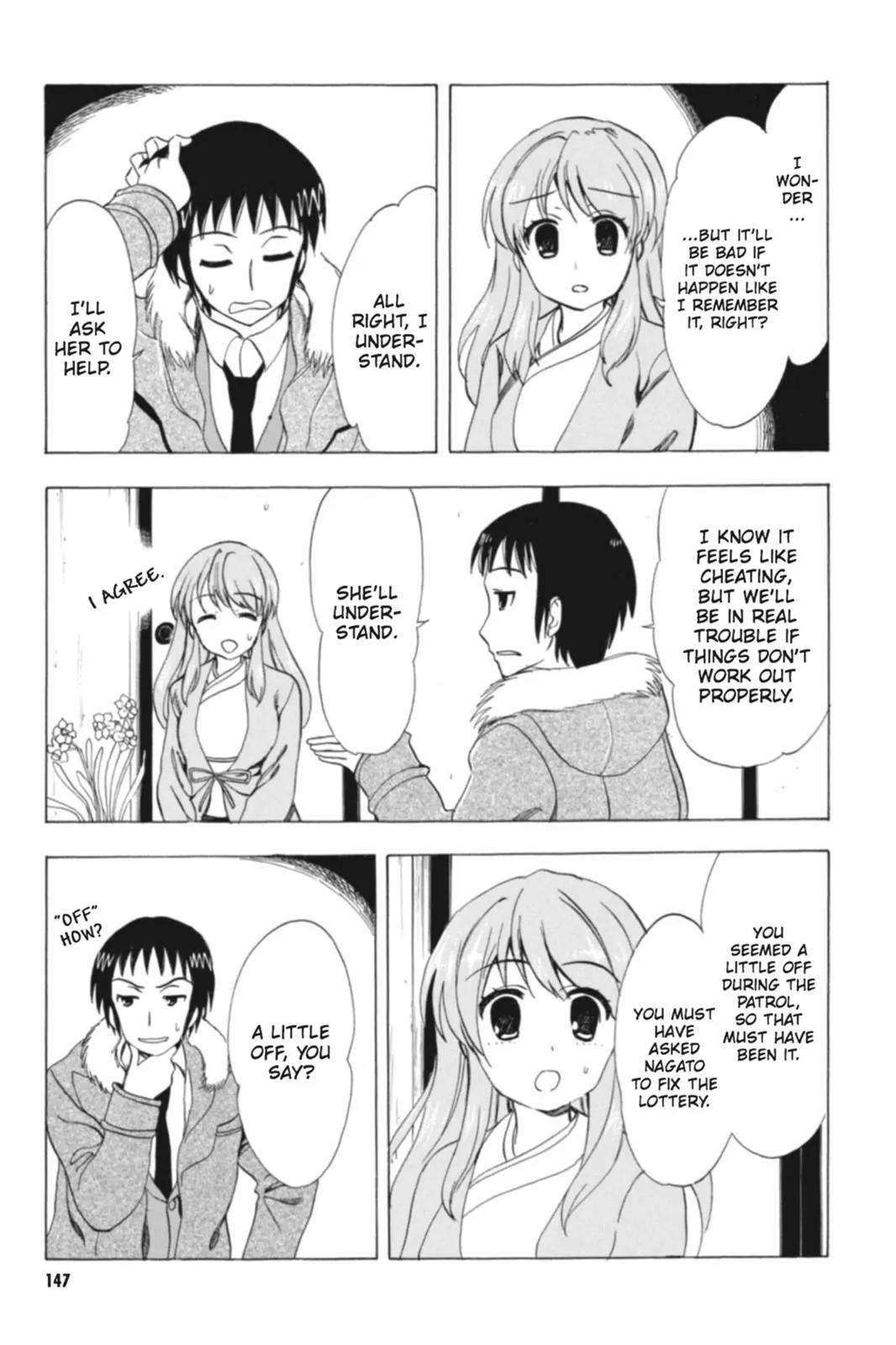 Suzumiya Haruhi no Yuuutsu Chapter 74 page 12 - Chapter 74: The Intrigues of Haruhi Suzumiya V