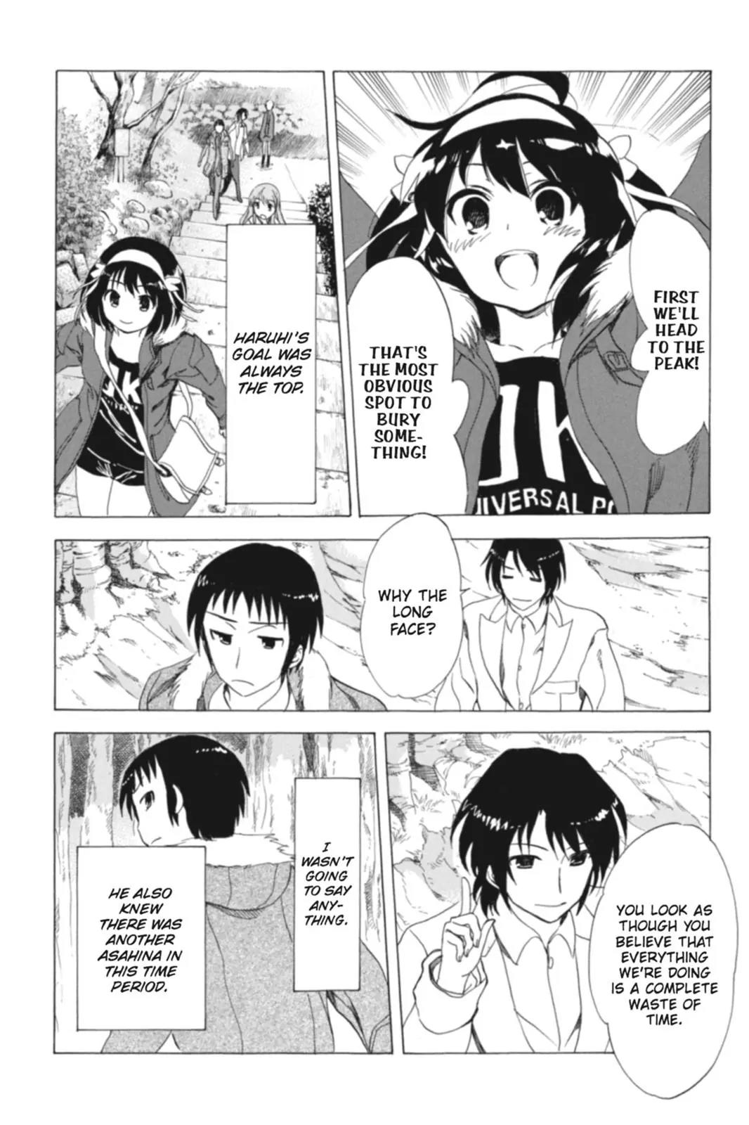 Suzumiya Haruhi no Yuuutsu Chapter 74 page 19 - Chapter 74: The Intrigues of Haruhi Suzumiya V