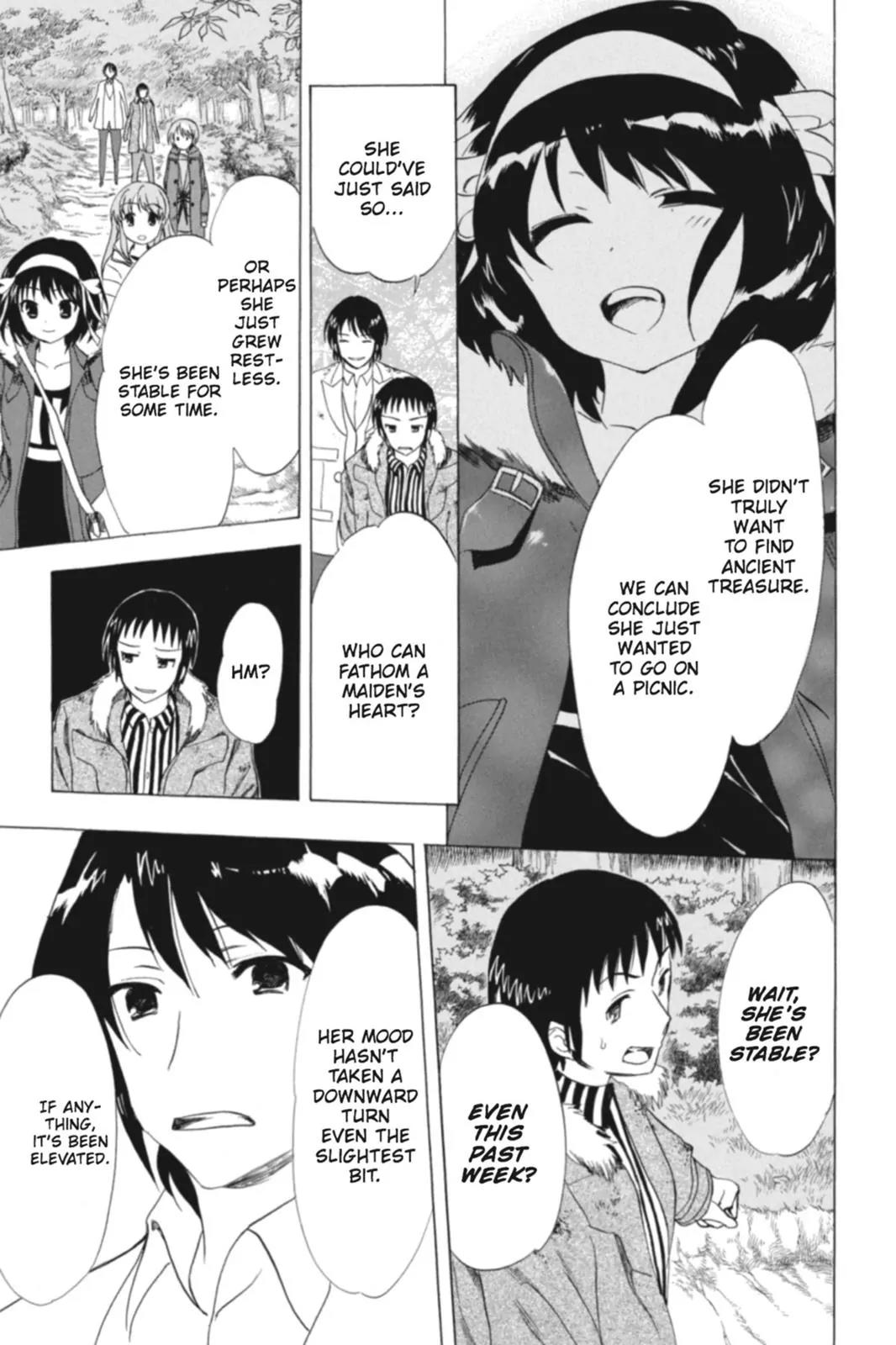 Suzumiya Haruhi no Yuuutsu Chapter 74 page 32 - Chapter 74: The Intrigues of Haruhi Suzumiya V