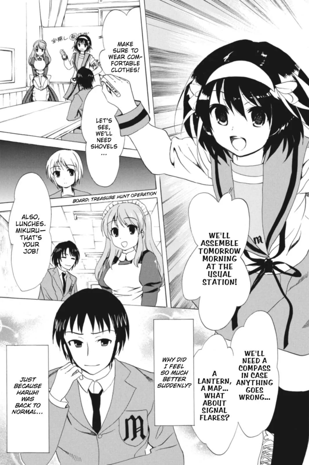 Suzumiya Haruhi no Yuuutsu Chapter 74 page 4 - Chapter 74: The Intrigues of Haruhi Suzumiya V