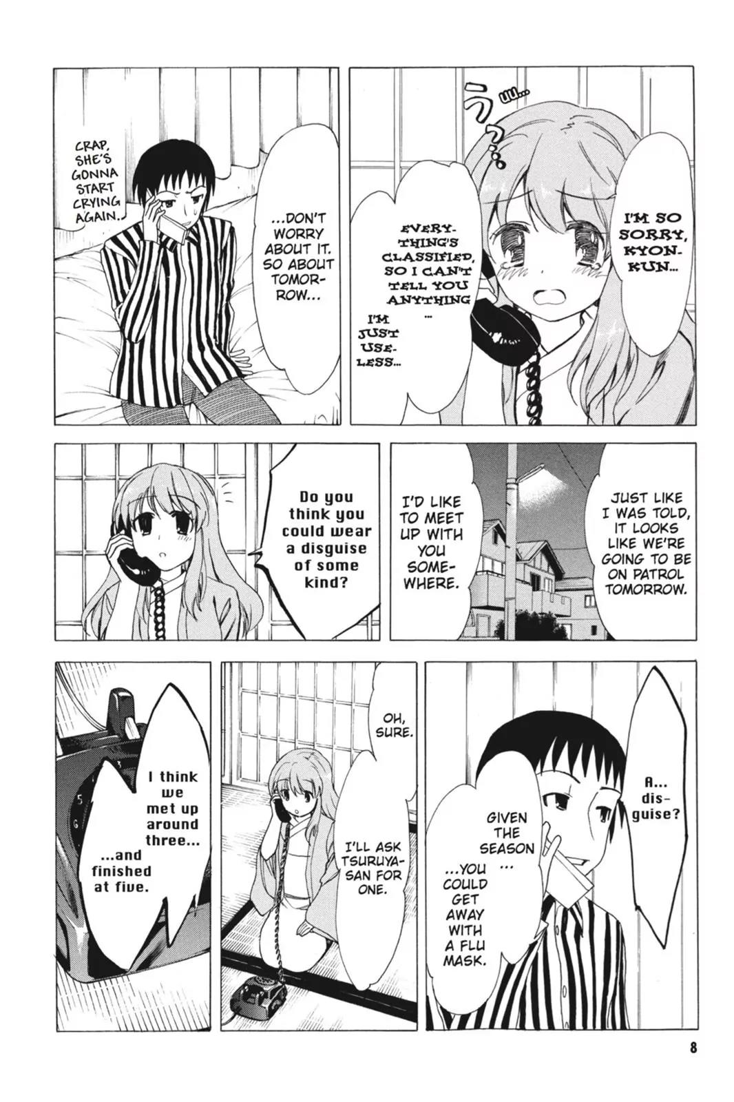 Suzumiya Haruhi no Yuuutsu Chapter 75 page 10 - Chapter 75: The Intrigues of Haruhi Suzumiya VII