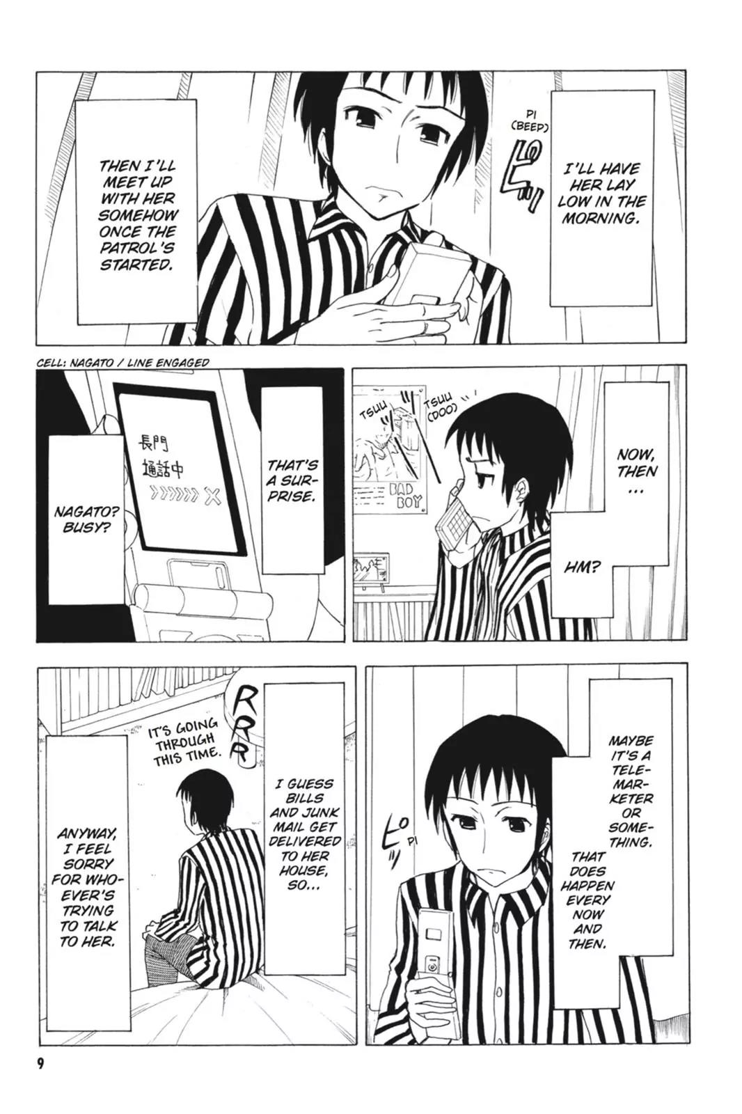 Suzumiya Haruhi no Yuuutsu Chapter 75 page 11 - Chapter 75: The Intrigues of Haruhi Suzumiya VII