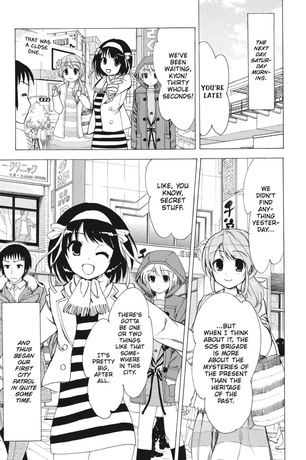 Suzumiya Haruhi no Yuuutsu Chapter 75 page 15 - Chapter 75: The Intrigues of Haruhi Suzumiya VII