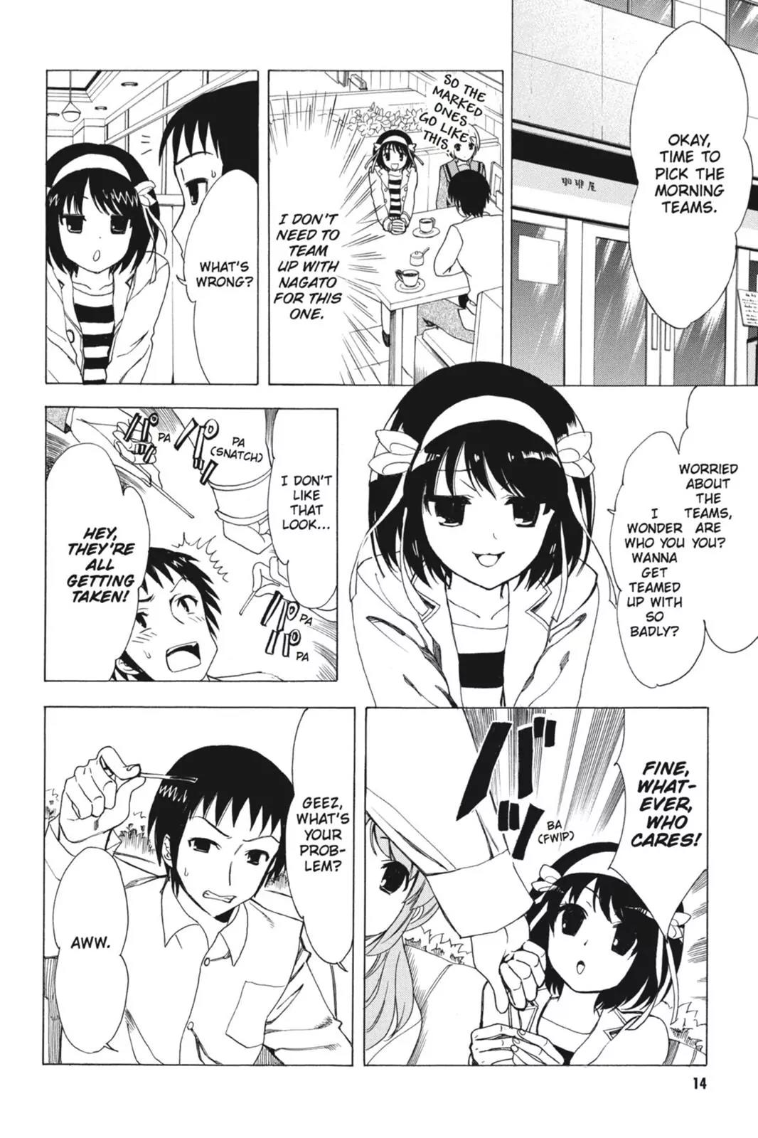 Suzumiya Haruhi no Yuuutsu Chapter 75 page 16 - Chapter 75: The Intrigues of Haruhi Suzumiya VII
