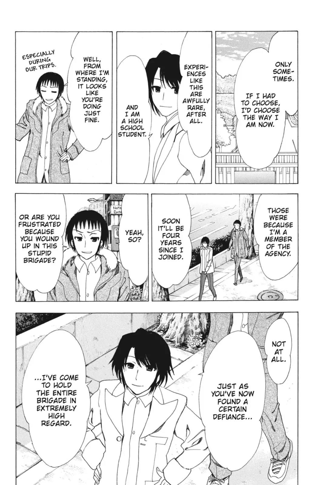 Suzumiya Haruhi no Yuuutsu Chapter 75 page 19 - Chapter 75: The Intrigues of Haruhi Suzumiya VII