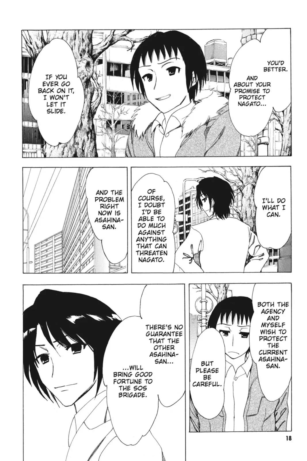 Suzumiya Haruhi no Yuuutsu Chapter 75 page 20 - Chapter 75: The Intrigues of Haruhi Suzumiya VII