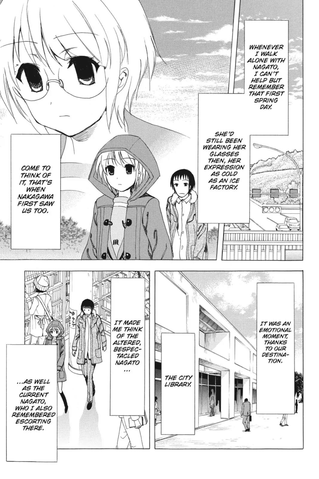 Suzumiya Haruhi no Yuuutsu Chapter 75 page 25 - Chapter 75: The Intrigues of Haruhi Suzumiya VII