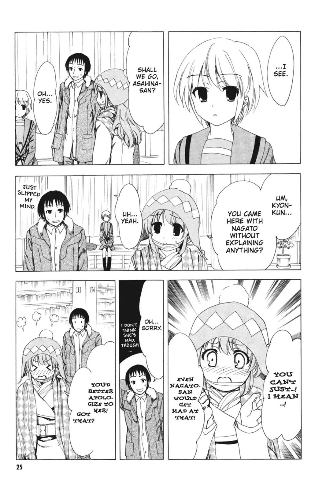 Suzumiya Haruhi no Yuuutsu Chapter 75 page 27 - Chapter 75: The Intrigues of Haruhi Suzumiya VII