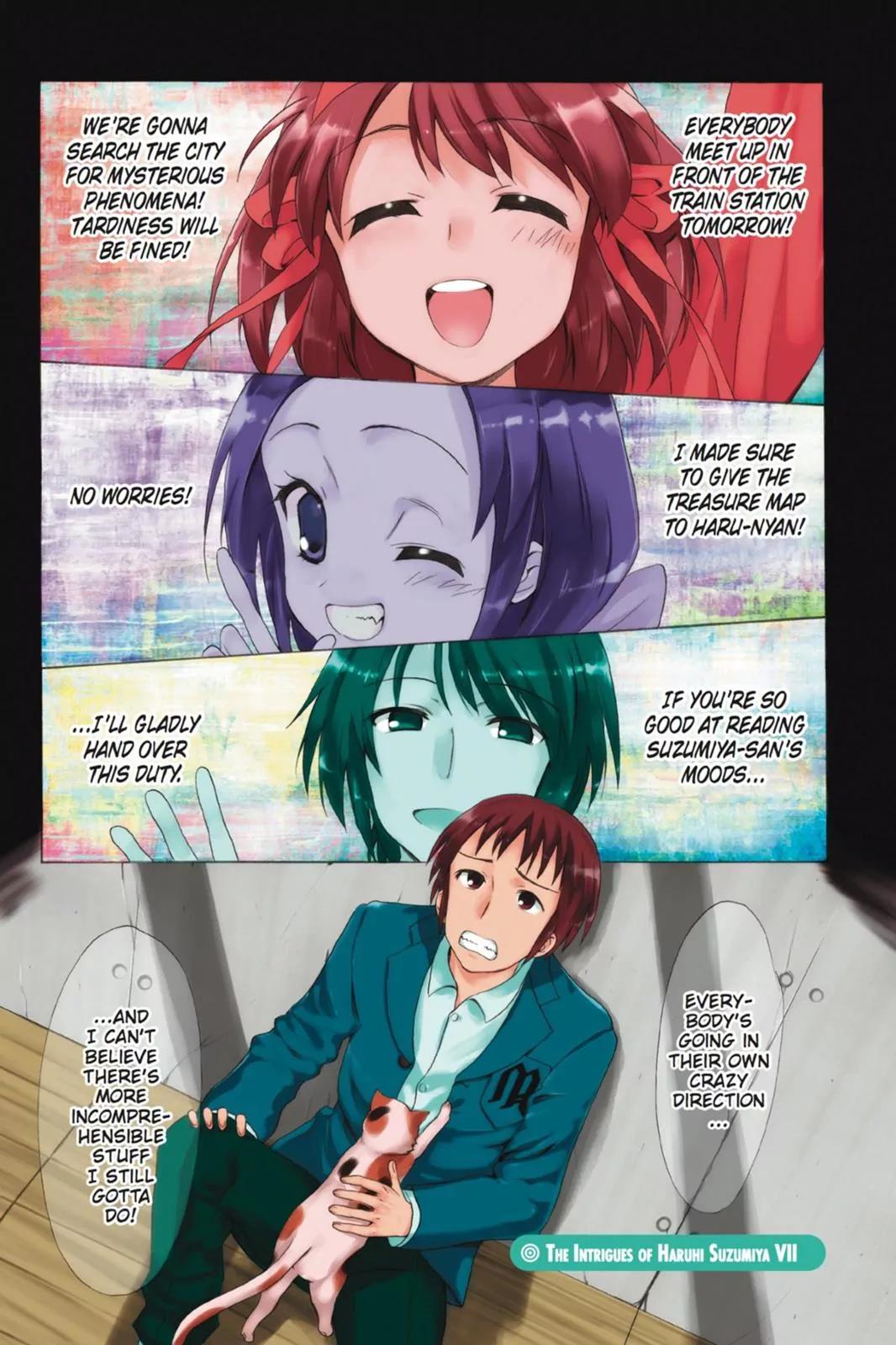 Suzumiya Haruhi no Yuuutsu Chapter 75 page 3 - Chapter 75: The Intrigues of Haruhi Suzumiya VII