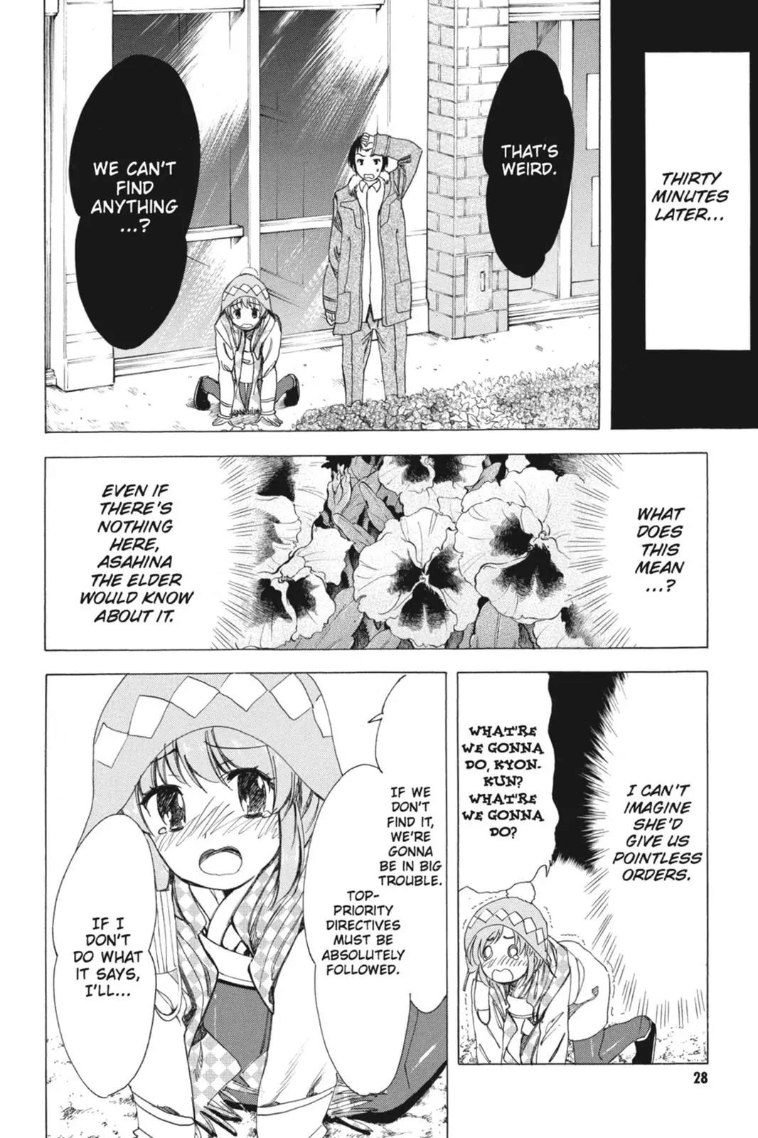 Suzumiya Haruhi no Yuuutsu Chapter 75 page 30 - Chapter 75: The Intrigues of Haruhi Suzumiya VII