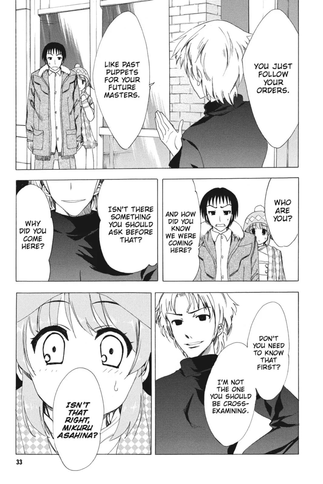 Suzumiya Haruhi no Yuuutsu Chapter 75 page 35 - Chapter 75: The Intrigues of Haruhi Suzumiya VII