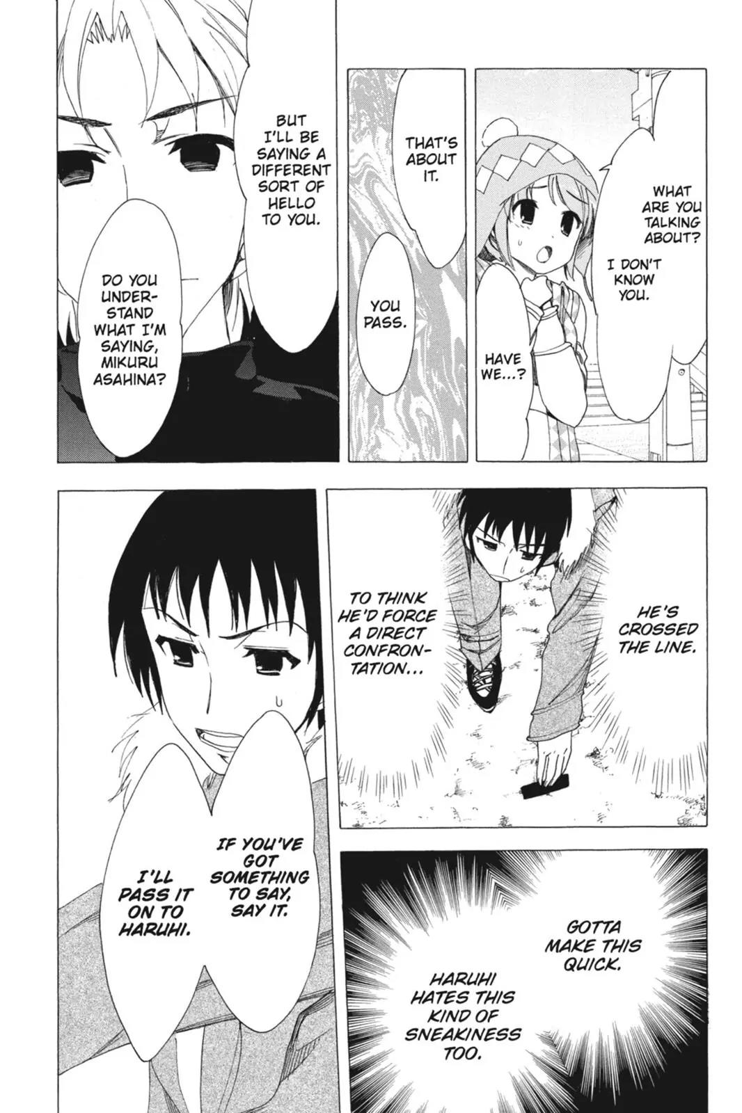 Suzumiya Haruhi no Yuuutsu Chapter 75 page 36 - Chapter 75: The Intrigues of Haruhi Suzumiya VII