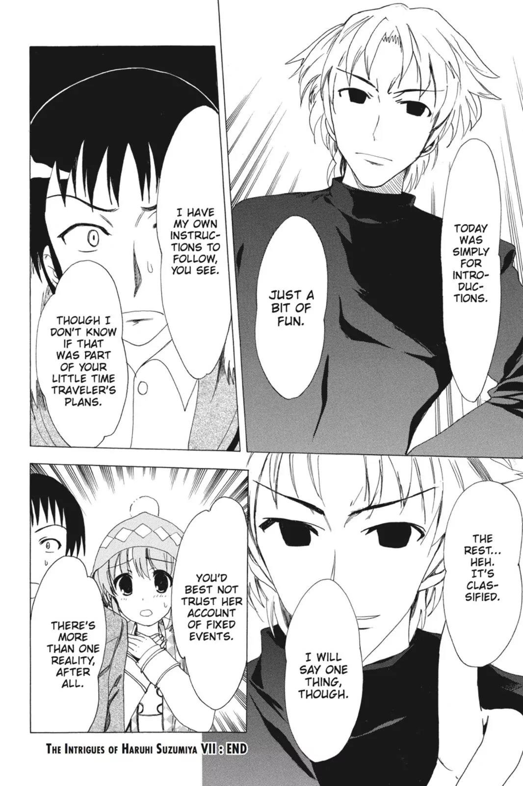 Suzumiya Haruhi no Yuuutsu Chapter 75 page 38 - Chapter 75: The Intrigues of Haruhi Suzumiya VII