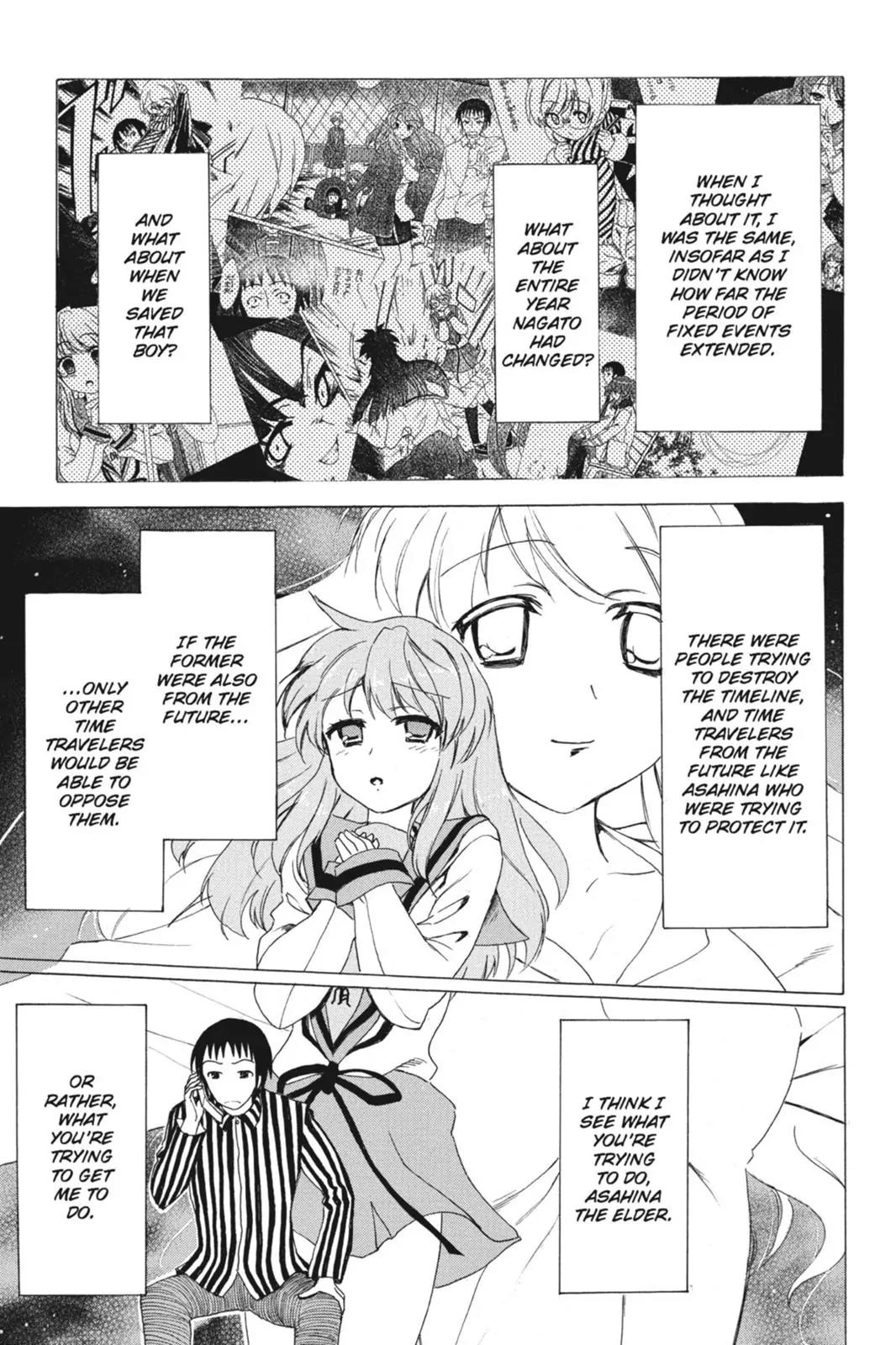 Suzumiya Haruhi no Yuuutsu Chapter 75 page 9 - Chapter 75: The Intrigues of Haruhi Suzumiya VII