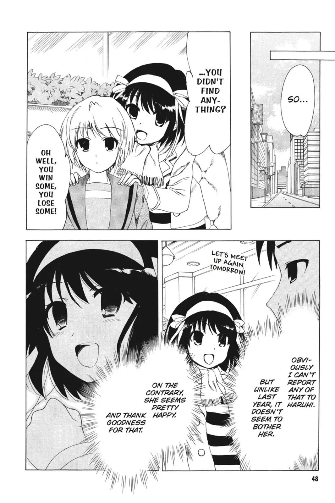 Suzumiya Haruhi no Yuuutsu Chapter 76 page 10 - Chapter 76: The Intrigues of Haruhi Suzumiya VIII