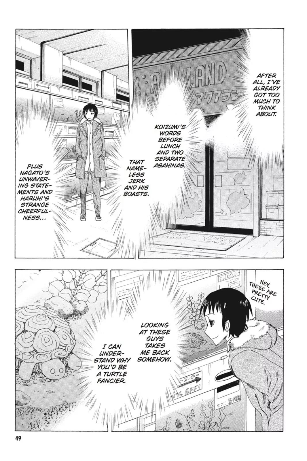 Suzumiya Haruhi no Yuuutsu Chapter 76 page 11 - Chapter 76: The Intrigues of Haruhi Suzumiya VIII