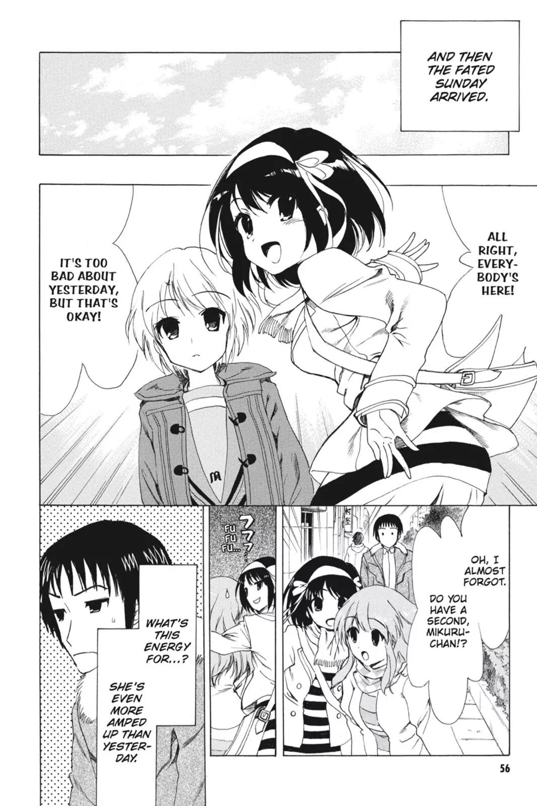 Suzumiya Haruhi no Yuuutsu Chapter 76 page 18 - Chapter 76: The Intrigues of Haruhi Suzumiya VIII