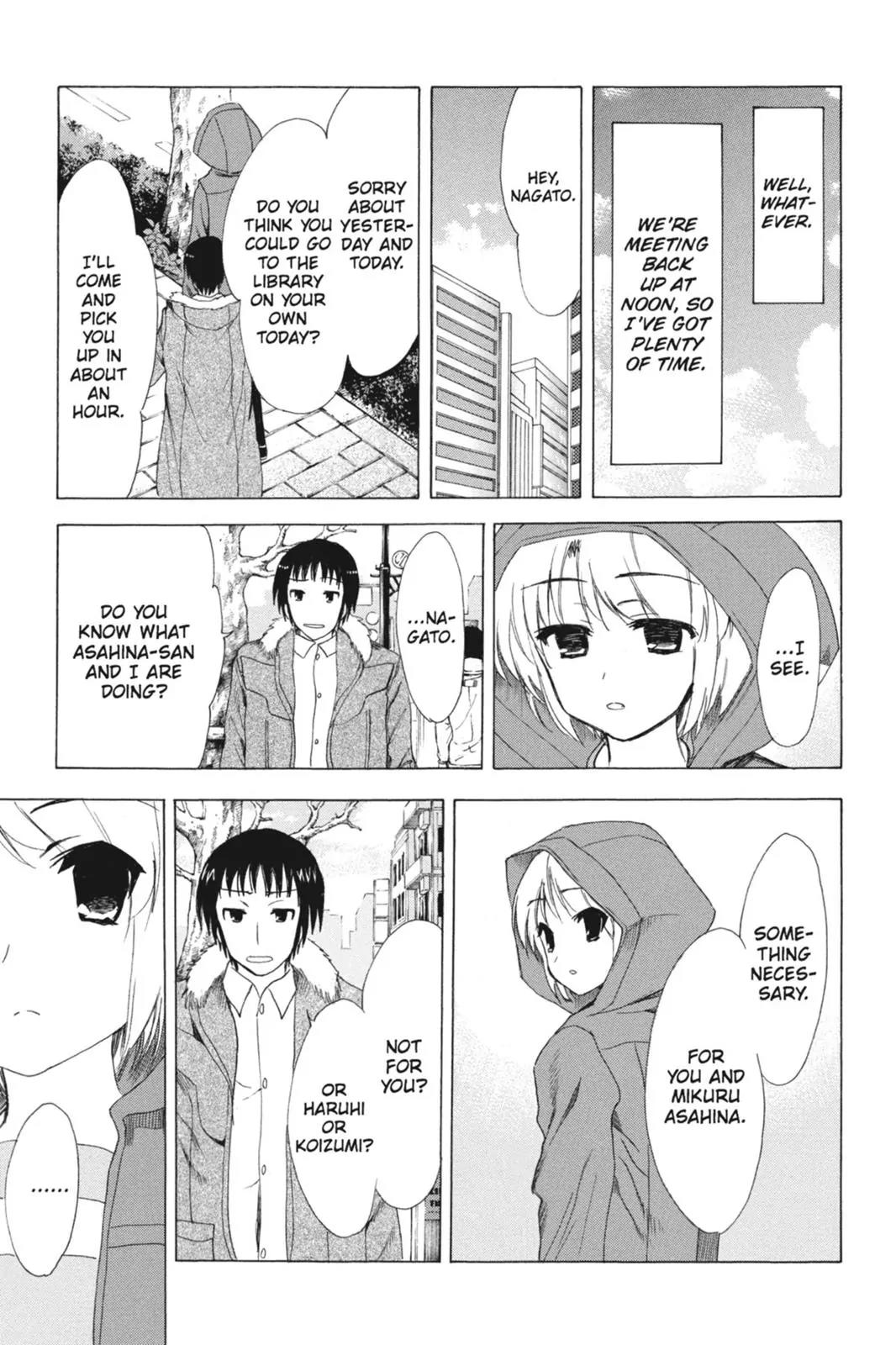 Suzumiya Haruhi no Yuuutsu Chapter 76 page 19 - Chapter 76: The Intrigues of Haruhi Suzumiya VIII