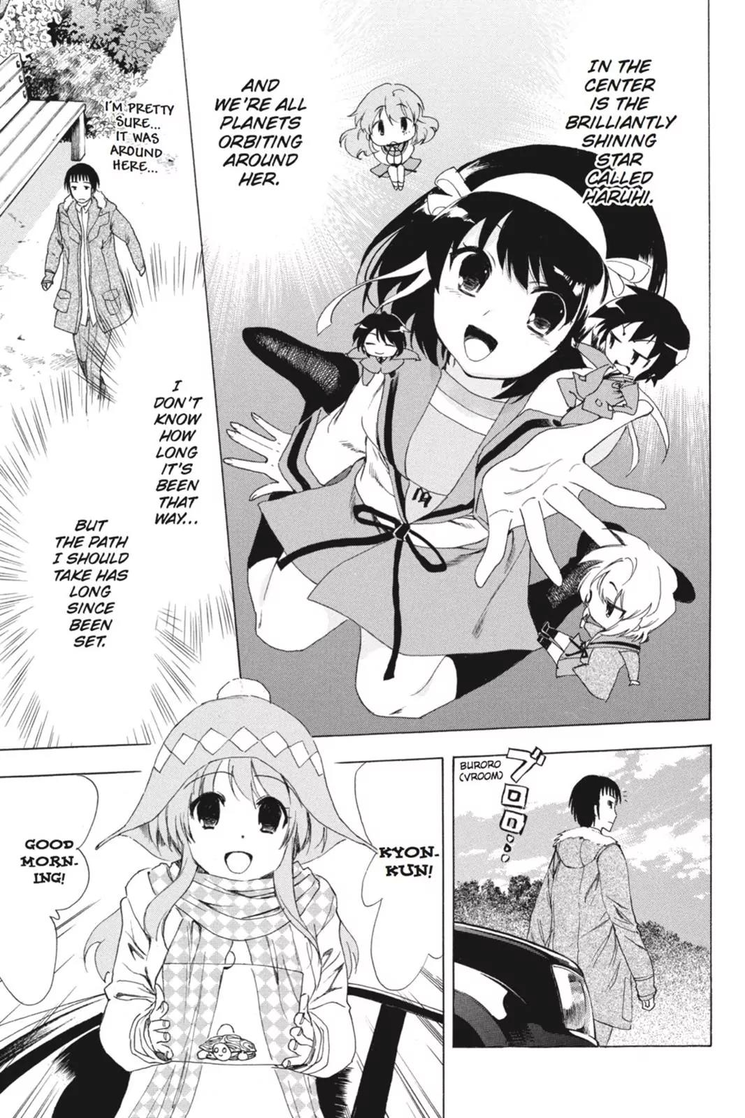 Suzumiya Haruhi no Yuuutsu Chapter 76 page 21 - Chapter 76: The Intrigues of Haruhi Suzumiya VIII