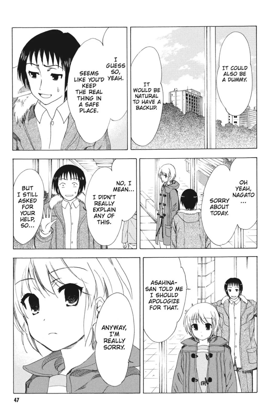 Suzumiya Haruhi no Yuuutsu Chapter 76 page 9 - Chapter 76: The Intrigues of Haruhi Suzumiya VIII