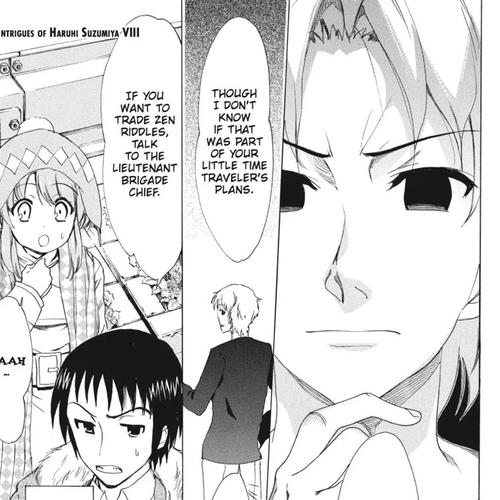 Suzumiya Haruhi no Yuuutsu Chapter 76: The Intrigues of Haruhi Suzumiya VIII cover