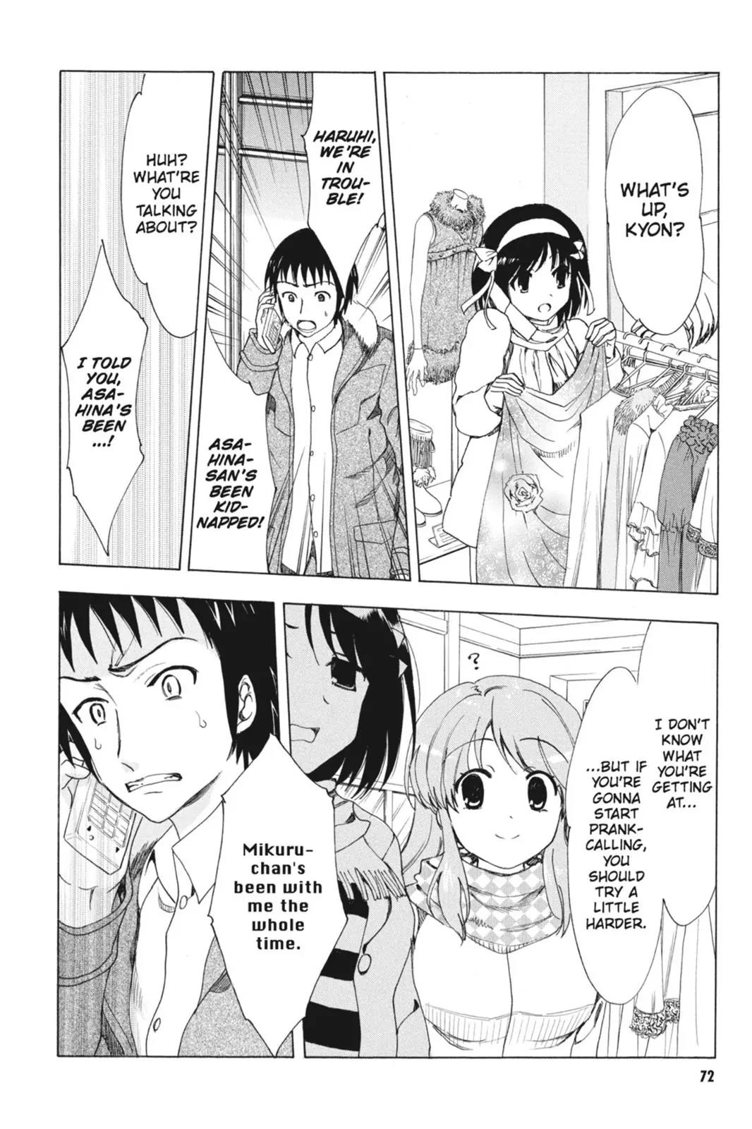 Suzumiya Haruhi no Yuuutsu Chapter 77 page 2 - Chapter 77: The Intrigues of Haruhi Suzumiya IX