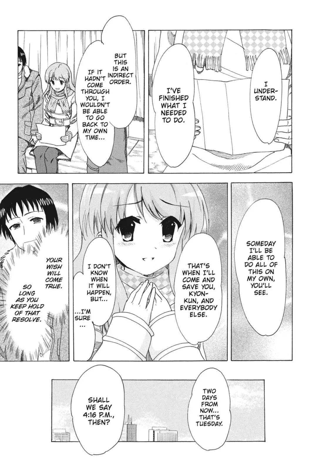 Suzumiya Haruhi no Yuuutsu Chapter 77 page 27 - Chapter 77: The Intrigues of Haruhi Suzumiya IX