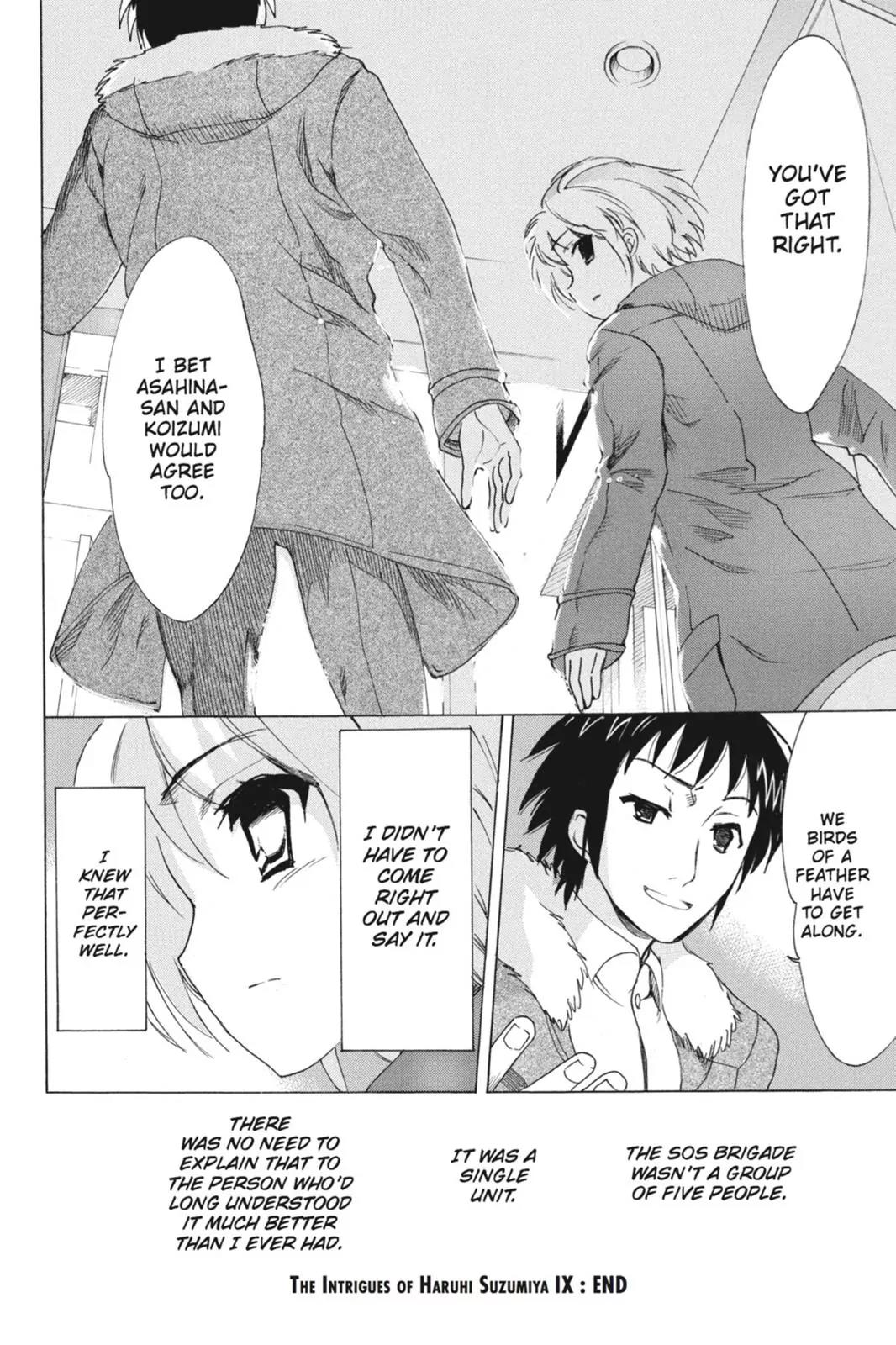 Suzumiya Haruhi no Yuuutsu Chapter 77 page 32 - Chapter 77: The Intrigues of Haruhi Suzumiya IX