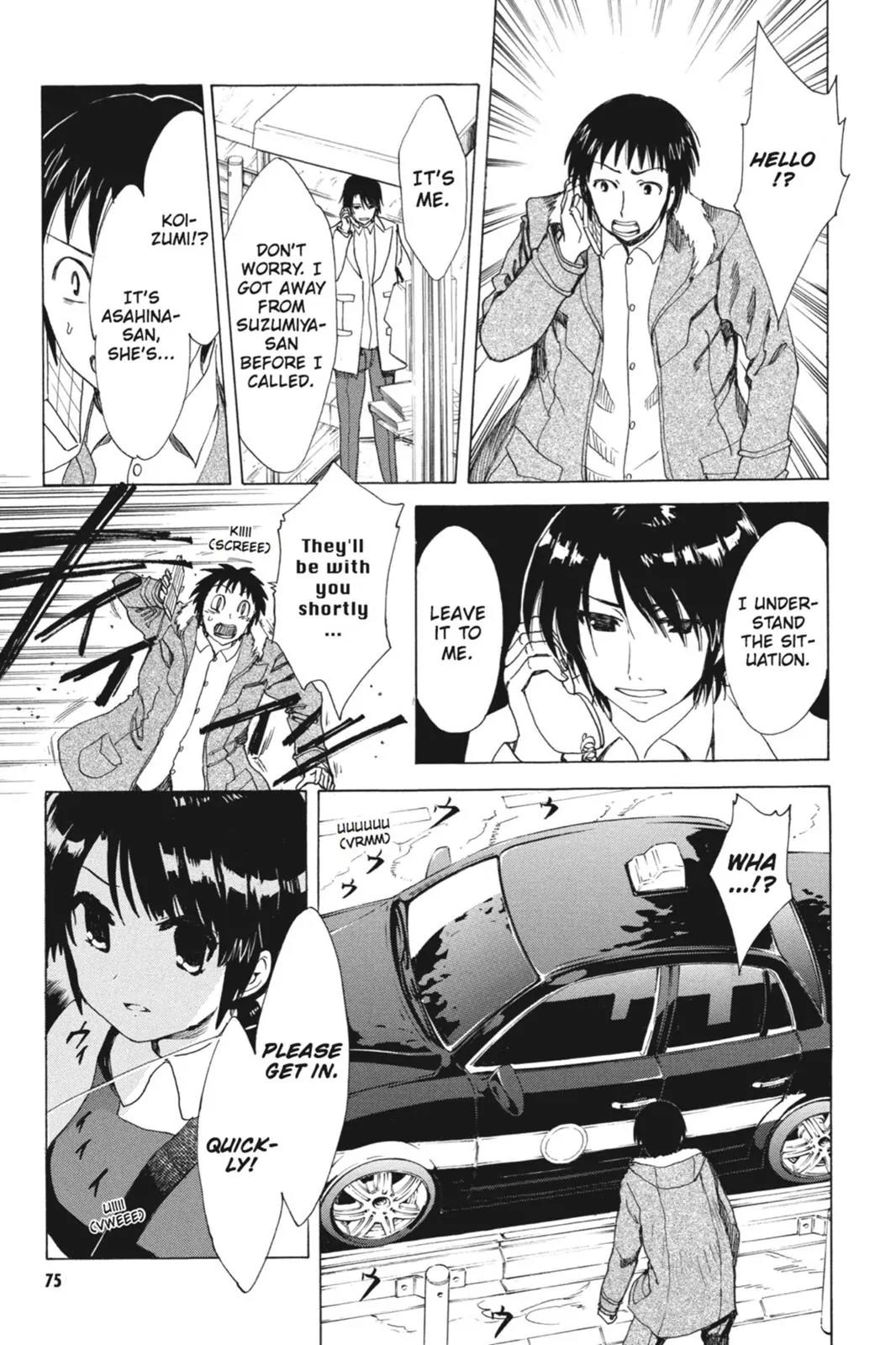 Suzumiya Haruhi no Yuuutsu Chapter 77 page 5 - Chapter 77: The Intrigues of Haruhi Suzumiya IX