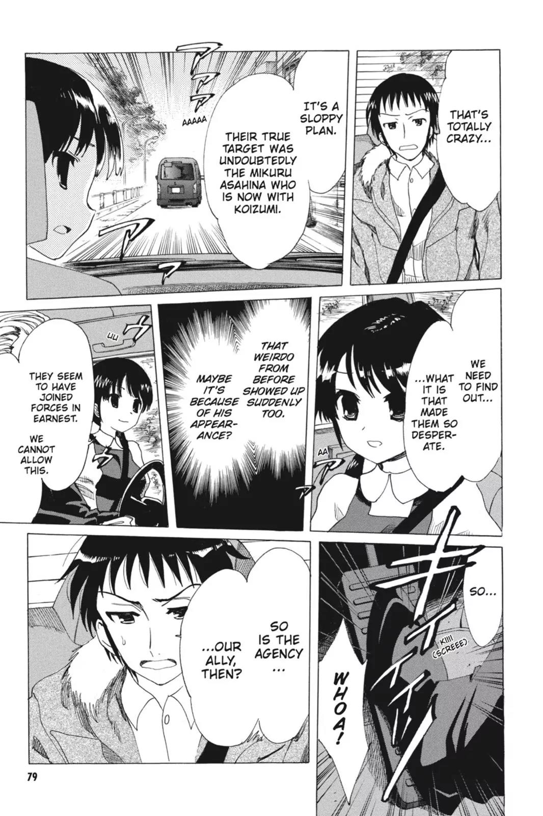 Suzumiya Haruhi no Yuuutsu Chapter 77 page 9 - Chapter 77: The Intrigues of Haruhi Suzumiya IX