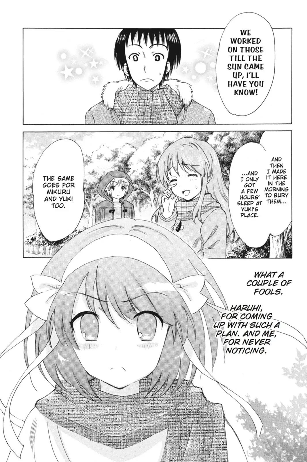 Suzumiya Haruhi no Yuuutsu Chapter 78 page 14 - Chapter 78: The Intrigues of Haruhi Suzumiya X